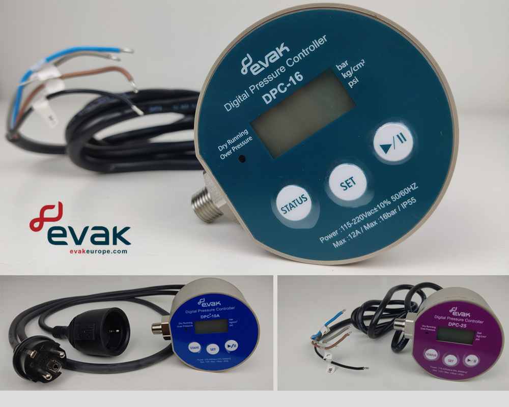 The world's best digital pressure controller EVAK DPC-10